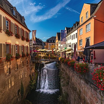 Saarburg Saarburger Wasserfall